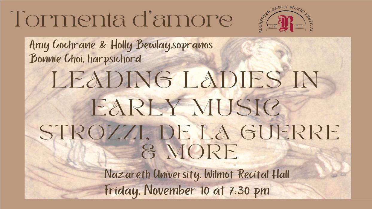 Rochester Early Music Festival: Tormenta d'amore