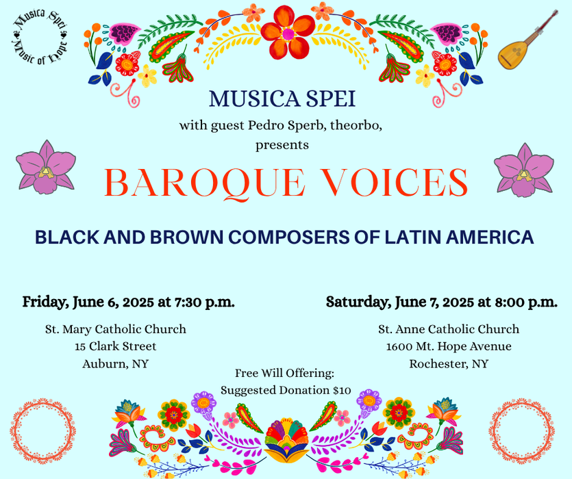 Baroque Voices: Black and Brown Composers of Latin America