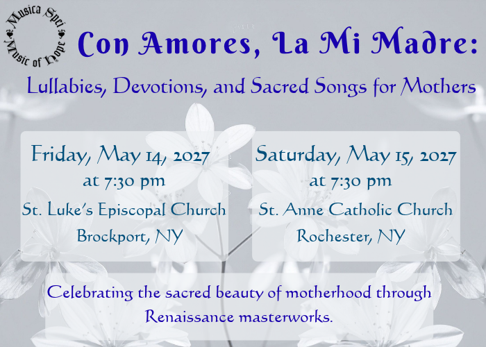 Con Amores, la mi Madre: Lullabies, Devotions, and Sacred Songs for Mothers