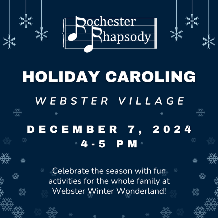 Rhapsody Caroling @ Webster Winter Wonderland