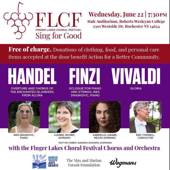 Handel and Vivaldi at the Finger Lakes Choral Festival