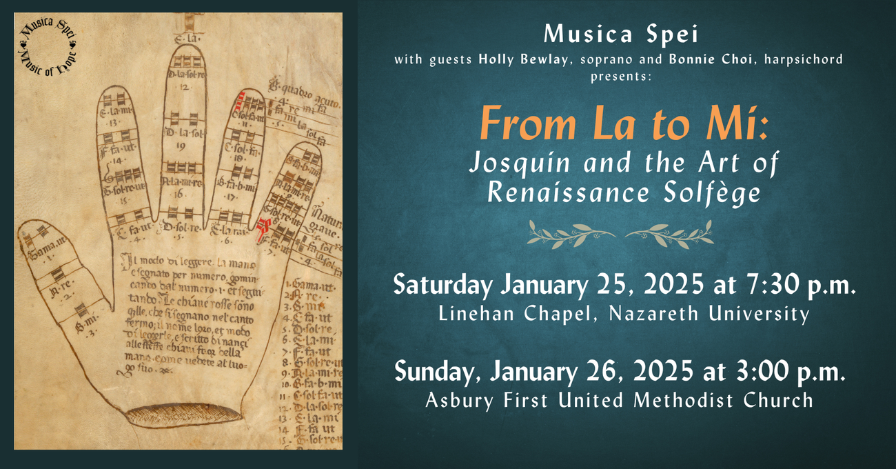 From La to Mi: Josquin and the Art of Renaissance Solfège