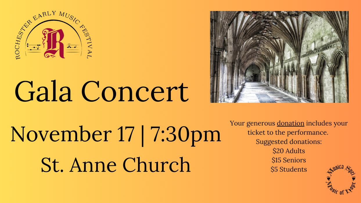 Rochester Early Music Festival Gala Concert