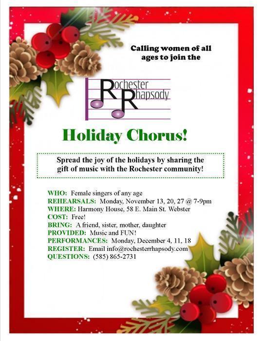 Community Holiday Chorus for Women