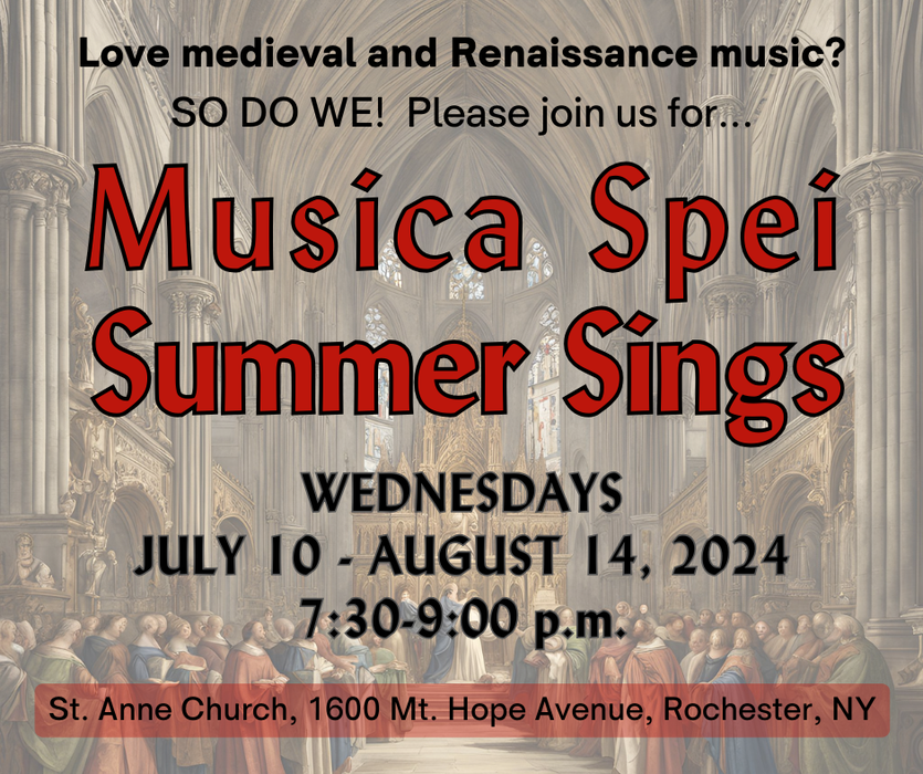 Musica Spei Summer Sings