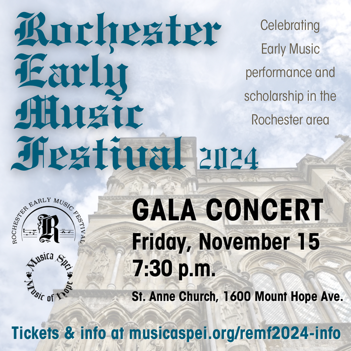 Rochester Early Music Festival Gala Concert