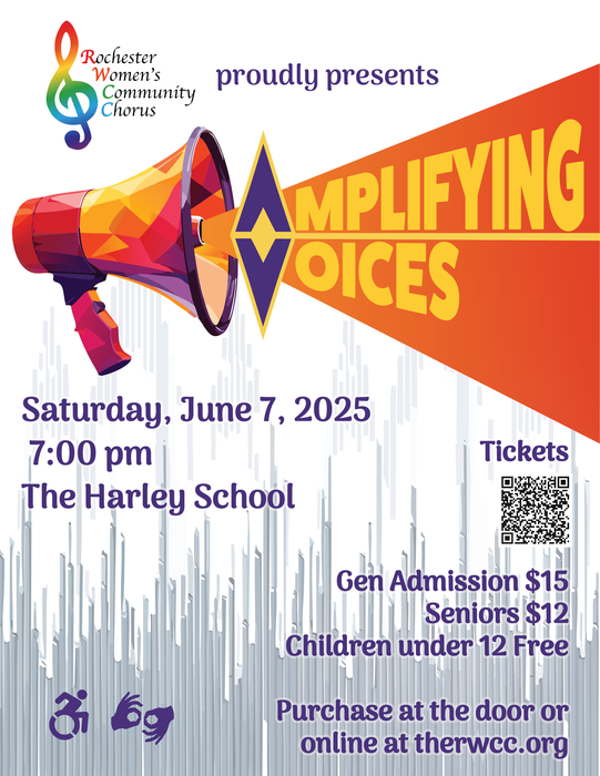Rochester Women's Community Chorus Presents "Amplifying Voices"