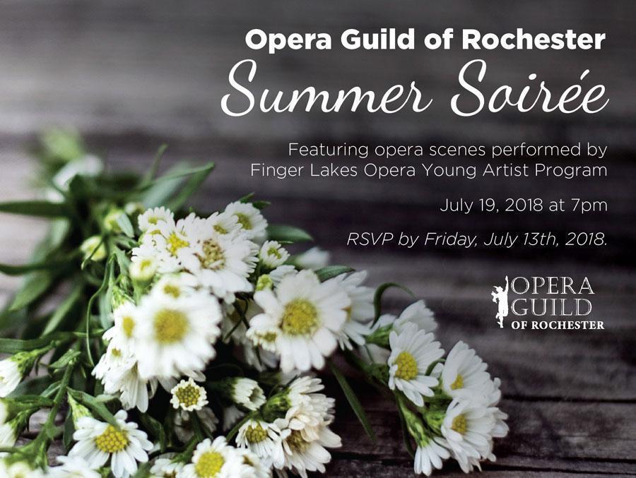 EVENT: Opera Guild of Rochester Summer Soiree