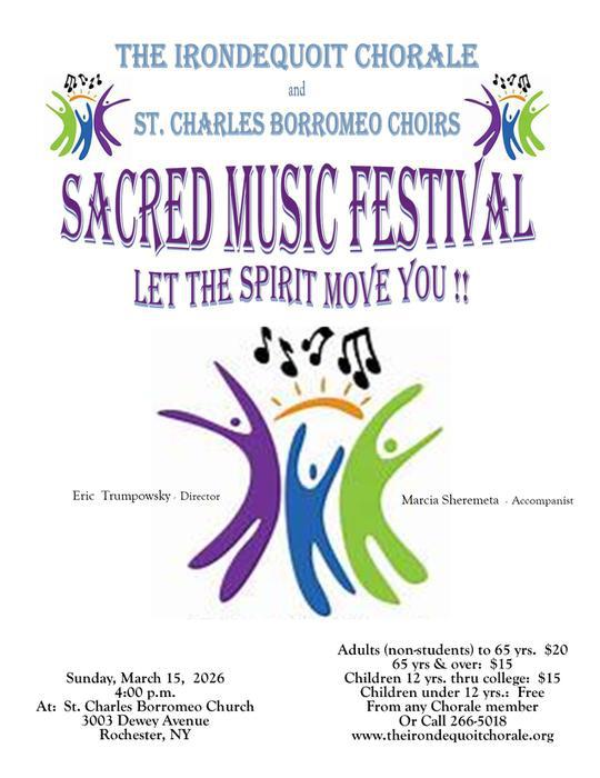 Sacred Music Festival - Let the Spirit Move You!!