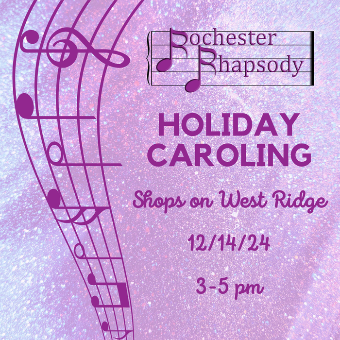 Rhapsody Caroling at The Shops on West Ridge